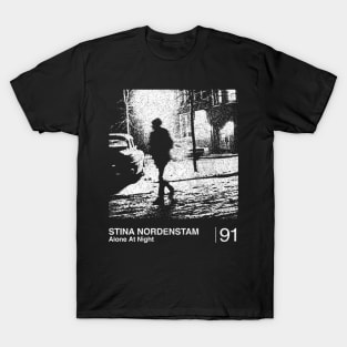 Stina Nordenstam / Minimalist Graphic Design Fan Artwork T-Shirt